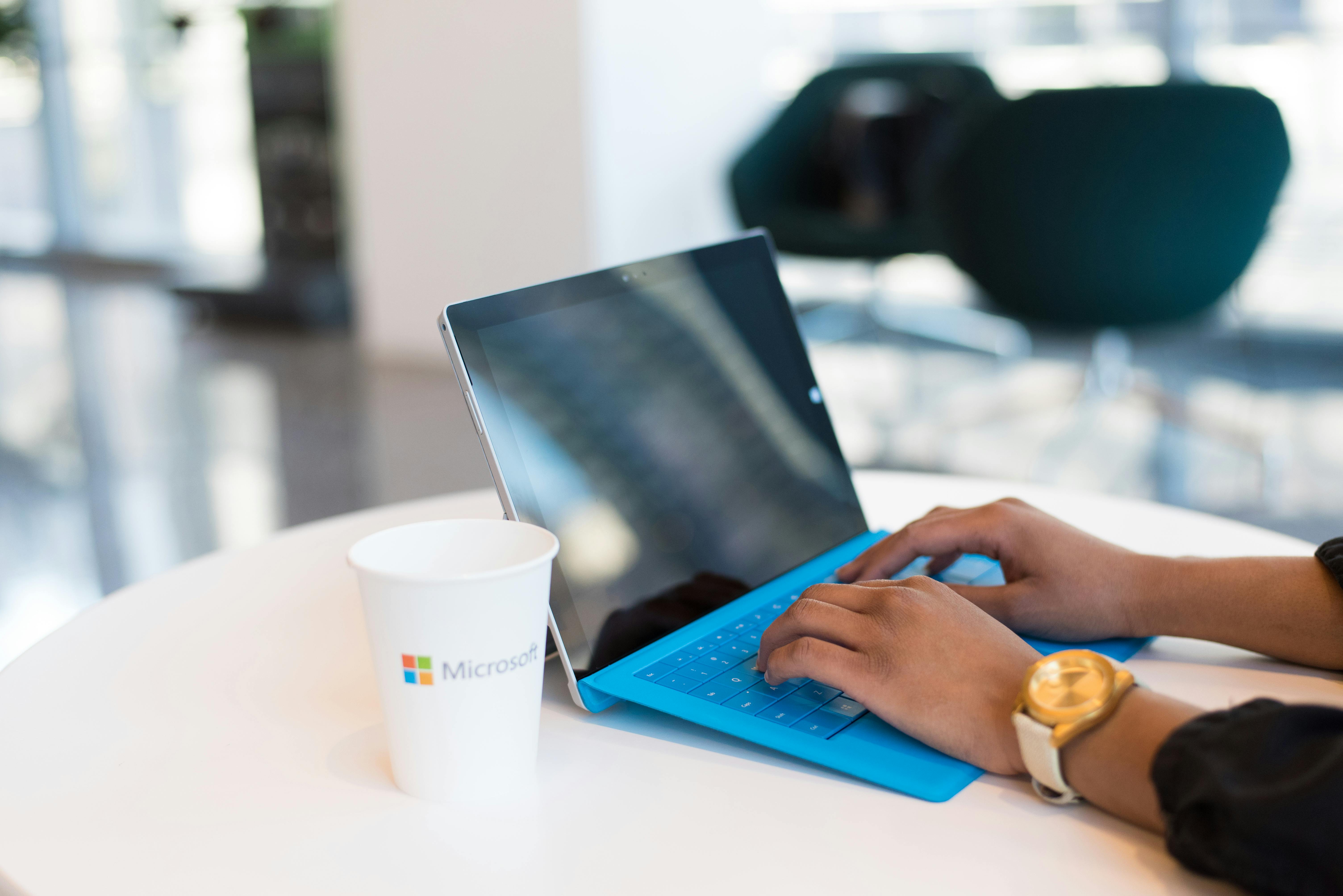 Arbete med Microsoft 365 på Surface
